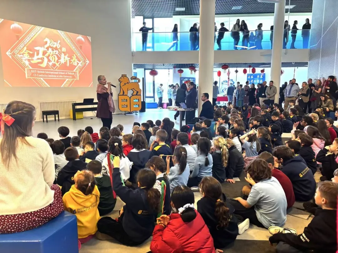 格鲁吉亚阿尔特大学孔子学院与第比利斯英国国际学校联合举办新春文化活动 图片