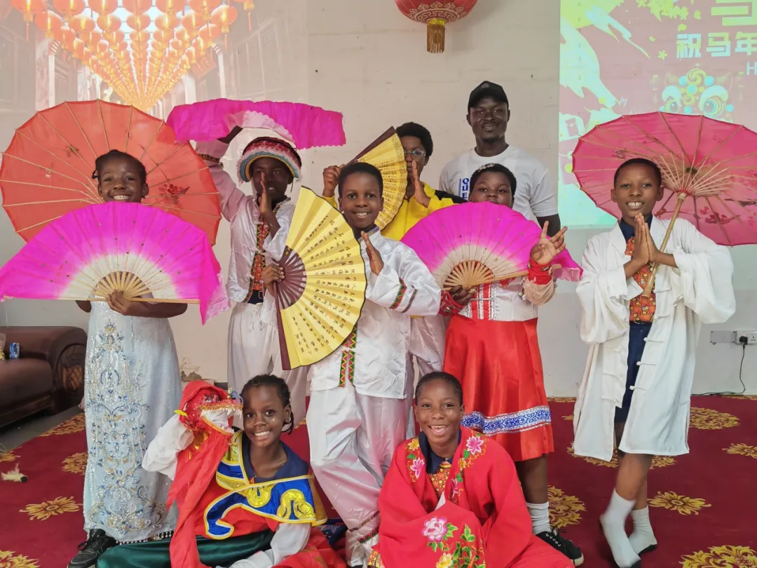 加纳大学孔子学院举办2026年春节游园活动 图片